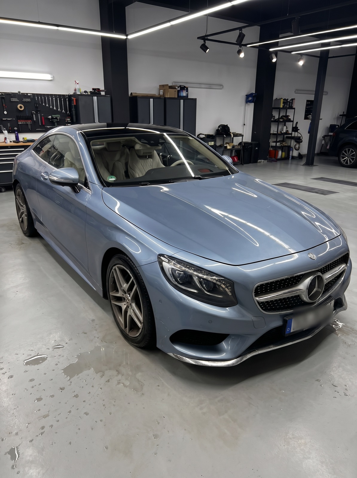 Mercedes S-Klasse Coupé · Außenaufbereitung